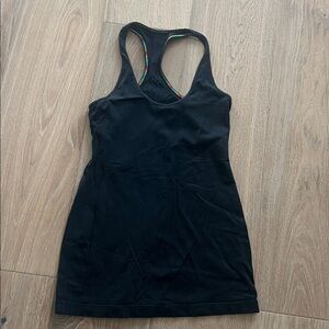 Lululemon Black Racerback Tank Top